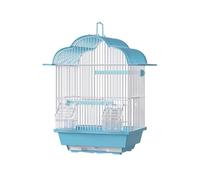 Cage à Oiseaux Cage à Oiseaux for perroquets, Petite Cage spéciale for, Grande Villa écologique(Blue,Big)