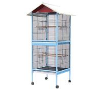 Cage à Oiseaux Cage à Perroquet Grande Cage à Oiseaux de Luxe en Fer forgé pouvant être étagée for Oiseaux nicheurs, perruches, canaris Cage à Oiseaux Perroquet
