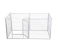 Cage à Oiseaux Cage de clôture for Animaux de Compagnie Cage Pliable Cage Panier Fournitures for Animaux de Compagnie Blanc 80 * 80cm Cage à Oiseaux Perroquet