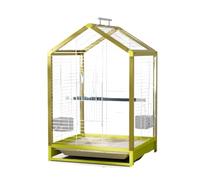 Cage à Oiseaux Cage de Luxe for perroquets, Nouvelle Villa Horizontale en Alliage d'aluminium for Vos Amis à Plumes