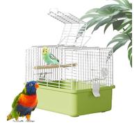 Cage à oiseaux, cage détachable pour perruche - Volière de voyage étanche, portable, accessoires pour caille, calopsitte, perroquet