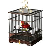 Cage à Oiseaux, Cage Oiseau, Cage à Oiseaux d'élevage en métal Cage à Oiseaux Debout appropriée