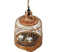 Cage à Oiseaux, Cage Oiseau, Cage à Oiseaux Suspendue Facile à démonter, Cage à Oiseaux Ronde avec tiroir