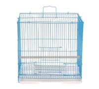 Cage à Oiseaux, Cages à Oiseaux Grandes Cages carrées Cage de vol créative en métal Porte-nid Durable