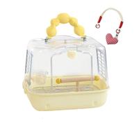 Cage À Oiseaux De Voyage - ABS | Sac De Třansport Perroquet | Cage De Transport Pour Petits Oiseaux Pour Perruches, Calopsittes, Perruches, Sorties, Promenades, Aventures, Voyages Et Transport Sûr D'a
