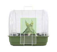 Cage à oiseaux de voyage - Boîte de transport portable contre le - Cage à oiseaux avec vue complète - Pour l'intérieur et l'extérieur, le balcon, le salon, les perruches, les canaris, les