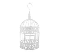 Cage à Oiseaux Décorative Européenne en Fer Blanc, Style Vintage | Maison et Hôtel, Forme Cage à Oiseaux, Pièce Artistique Compacte, Facile à Nettoyer