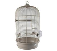 Cage À Oiseaux Duvo+ Julia Mocha 34x34x65cm Pour Canaris, Perruches