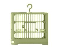 Cage à oiseaux élégante avec espace spacieux - Grande cage à oiseaux pour la santé - Maison ventilée avec perchoir sur pied - Grand habitat pour oiseaux