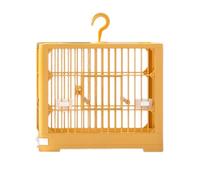 Cage à oiseaux élégante avec espace spacieux - Grande cage à oiseaux pour la santé - Maison ventilée avec perchoir sur pied - Grand habitat pour oiseaux