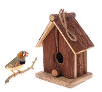 Cage à Oiseaux en Bois Double inclinée pour extérieur