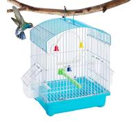 Cage à oiseaux en métal : clôture résistante pour perroquets, maison polyvalente pour oiseaux | Cage à perruches en fil métallique, cages d'élevage d'oiseaux volière pour oiseaux, cage