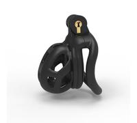 Cage à Oiseaux en Silicone Polyvalente Noir, Design Amovible, Facile à Nettoyer et à Installer - Ultra Flat Edition - Z