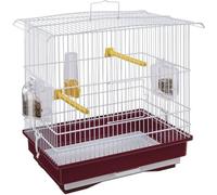 Cage à oiseaux Ferplast Giusy rouge blanc