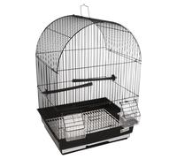 Cage Oiseau ALOR 2 Noir - 34,5x28x48,5CM