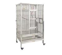 Cage à Oiseaux Luxury Time Capsule Parrot Villa Cage à Oiseaux en métal Acier Inoxydable de qualité supérieure for Amis Plumes élégants