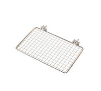 Cage à oiseaux, perroquet, plateforme de repos en acier inoxydable, filet pour plus de confort et de circulation de l'air, grand perchoir