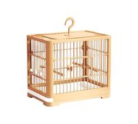 Cage à oiseaux pliable spacieuse avec compartiment coulissant pour un nettoyage facile | Nid d'oiseau confortable pour perruches, cacatoès, perruches, oiseaux d'amour, cage intérieure idéale