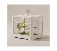 Cage à oiseaux pour perroquets - Grande cage portable d'observation et d'élevage - Idéal pour les animaux de compagnie aviaires, facile à transporter et à observer