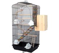 Cage à oiseaux professionnelle pour animaux domestiques, porte-oiseaux, décoration de jardinage, cages à oiseaux bon marché pour perruches, grande cage à oiseaux de luxe, cage à perruches en fer domes