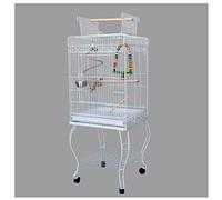 Cage à Oiseaux Supports interactifs for Animaux de Compagnie et Cages à perroquets Mobiles for canaris Petits perroquets, pinsons, inséparables et perruches Cage à Oiseaux Perroquet