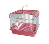 Cage à Oiseaux Suspendue for Petits perroquets, Conure, Pinson, canari, Perruche, Portable, Petite Taille, Porte-Oiseaux de Voyage, décor