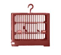 Cage à Oiseaux ventilée pour Usage intérieur et extérieur, Cage à Oiseaux avec mangeoires, perchoir pour perruches, abri de Jardin pour canaris