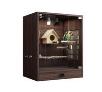 Cage à Oiseaux Villa de Luxe Ultime Cage à perroquets Nouveau nichoir et nid
