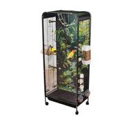Cage à Oiseaux Villa de Luxe Ultime Cage à perroquets Nouveau nichoir et nid