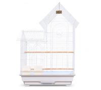 Cage à Oiseaux Villa Métal Double Toit, Color to 2 | Construction robuste, Logement pour pinsons, Hébergement quotidien, Pour propriétaires