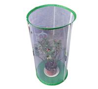 Cage à papillons, habitat de culture de papillon de 30 x 40 cm avec fermeture éclair - Housse pliable pour projet scientifique, observation de jardin, jardin, étude de la nature