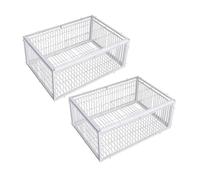 Cage à pigeons avec design anti-fuite, cage à pigeons avec fente d'évacuation, cage portable facile à assembler en plein air pour pigeo