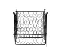 VEVOR Cage à plantes contre animaux, lot de 4, grillage de protection pour plantes fleurs légumes, 34x34 cm, 16 mailles métalliques, protecteur pour empêcher les lapins, poules, écureuils d'entrer