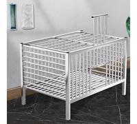 Cage à Poulets d'intérieur en Acier Inoxydable, Petit poulailler for intérieur/extérieur, Porte coulissante, 2,5 cm, cryptée