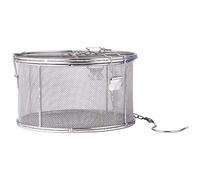 Cage à ragoût en acier inoxydable - Paniers à saumure en acier inoxydable, infuseur à thé à mailles fines, sac filtrant pour boule de thé pour épices d'assaisonnement | Passoire fine pour viande, frui