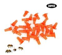 Cage à reine des abeilles, housse de protection en plastique, 30 pièces, tasse d'élevage de reines, outils d'apiculture, équipement pour apiculteurs, fournitures d'apiculture,
