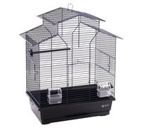 Cage À Sittich Flamingo Numfor 1 Bleue 51x30x60cm Avec Gamelle & Tiroir