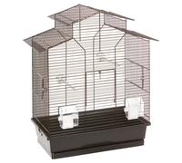 Cage À Sittig Flamingo Numfor Pour Perroquets, Métal, Noir, 52x30x61 Cm