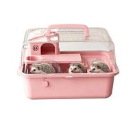 Cage À Souris - Enclos Portable avec Roue de Course - Maisons Pour Hamster Et Cages Pour Souris 30 Cm | Hamsters Syriens Et Nains, Gerbilles, Petits Animaux, Hérisson, Intérieur, Maison, Transport, So