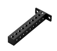 Cage à Squats Perforé | Robuste, Poutre Stockage avec Plaque Montage, Compact, Barre Rangement pour Squat Rack