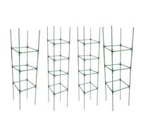 Cage à tomates et treillis pour un soutien efficace des plantes, facile à assembler et conçu pour une efficacité de l'espace dans les jardins (D)