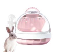 Cage Animaux De Voyage Portative - Transporteur Pour Hamster Et Planeur De Sucre Avec Vue Panoramique Et Design Respirant | Sac De Voyage Pour Petits Animaux Pour Écureuils, Cochons D'Inde Et Ours Dor