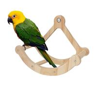 CAGE BAIL STAND BAIL - Bird Aches Gage Toys | Jouet pour roue de stand d'oiseaux | Funny Wooden Sparrow Running Wheel | Plateforme en bois de | Bird Sports Swing Stand Jouat