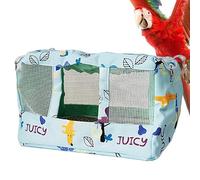 Cage Bird Bed, Breathable Bird Nest Snuggle Hut, Waterproof Cloth Pet Tent, Ideal for Cockatiel, Conure, and Lovebird, Comfortable, Cozy Sleeping Mark, Cooling Mat Birds