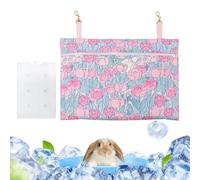 Cage Bunny Ice Pack Hangable Washable Pouch Chinchilla Ice Pack