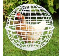 Cage， Cage à Boules de Poulet, clapier à Lapin, poulailler Portable, Maison, clapier à Lapin, Cage extérieure for Petits Animaux, poulailler en liberté for Lapins, Cochon d'Inde(Quantity 10,30cm)