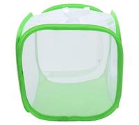 Cage Cage en Pliable avec fenêtre Transparente Double Fermeture éclair pour la Collecte d'observations en Tissu maillé Taille 31 cm x 31 cm x 31 cm