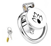 Cage Chastetée Inversée Metal Plate Inverted Chastity Cage Metal,#1-55mm