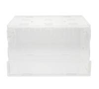 Cage Château pour Cobayes Acrylique Transparente, Espace d'exercice | Château des Cochons D'inde, Design Respirant sans Odeur, Petite Maison pour Animaux de Compagnie