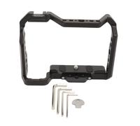 Cage Complète de Caméra pour Nikon Z50, Kit de Cage de Caméra en Alliage D'aluminium, Plate-Forme Vidéo avec Trou de 1/4 3/8 Pouces, Port de de Chaussures Froides